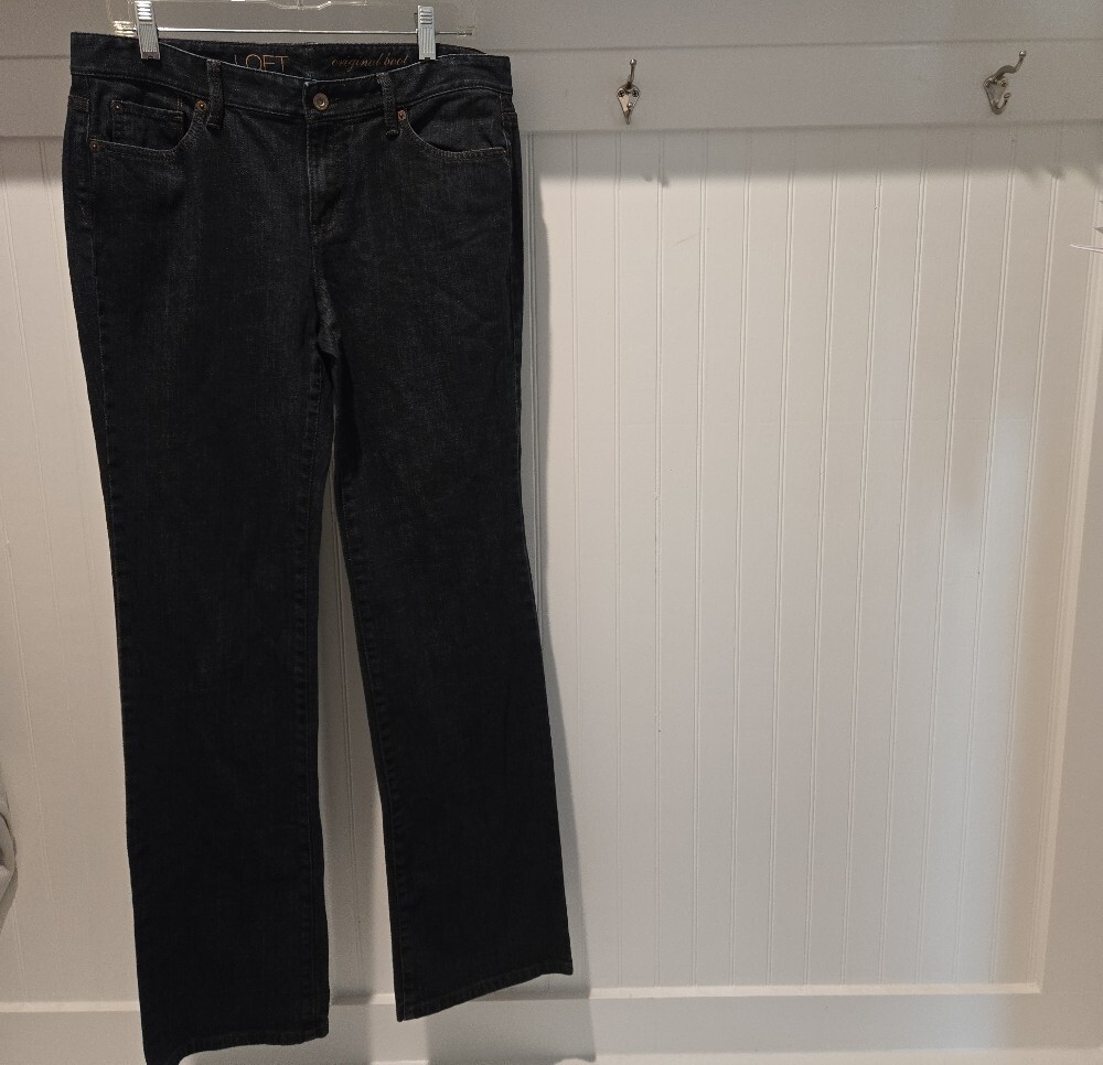 LOFT Dark Wash Tall Jeans - Picture 5 of 10